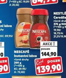 Kaufland Káva nescafé nabídka