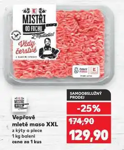 Kaufland Vepřové mleté maso nabídka