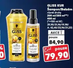 Kaufland Gliss kur balzám nabídka