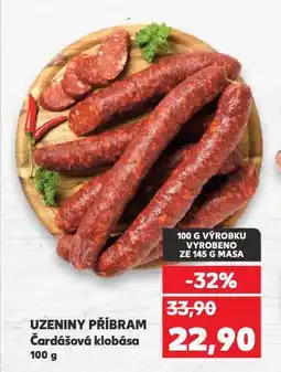 Kaufland Čardášová klobása nabídka