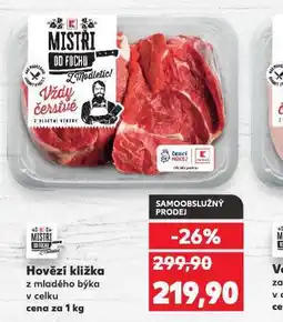 Kaufland Hovězí kližka nabídka