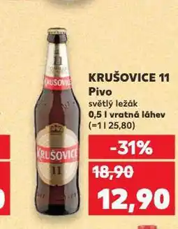 Kaufland Pivo krušovice nabídka