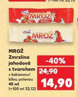 Kaufland Mrož zmrzlina nabídka