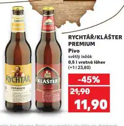 Kaufland Pivo klášter nabídka