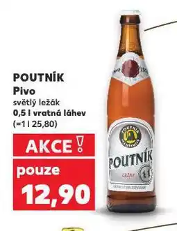Kaufland Pivo poutník nabídka