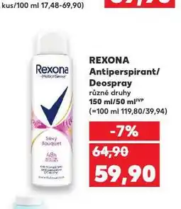Kaufland Rexona deodorant nabídka