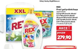 Kaufland Rex prací prostředek nabídka