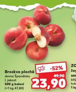 Kaufland Broskve nabídka