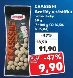 Kaufland CRASSSH! Arašídy v těstíčku nabídka