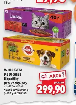 Kaufland Whiskas kapsičky pro kočky nabídka