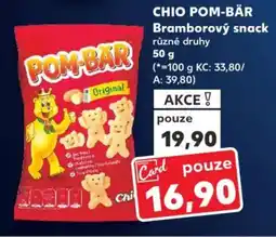 Kaufland CHIO POM-BÄR Bramborový snack nabídka