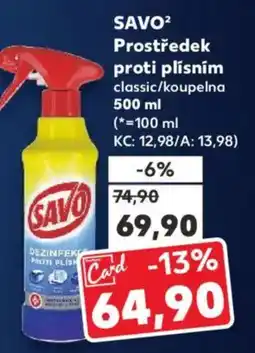 Kaufland SAVO Prostředek proti plísním nabídka