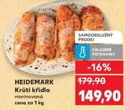 Kaufland HEIDEMARK Krůtí křídla nabídka