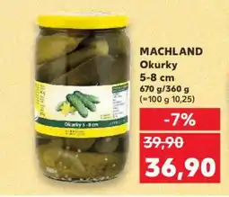 Kaufland MACHLAND Okurky 5-8 cm nabídka