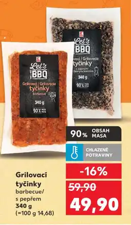 Kaufland Grilovací tyčinky nabídka