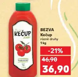 Kaufland BEZVA Kečup nabídka