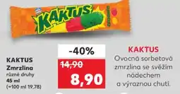 Kaufland KAKTUS Zmrzlina nabídka