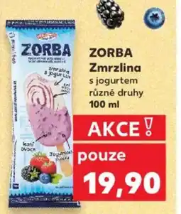 Kaufland ZORBA Zmrzlina nabídka