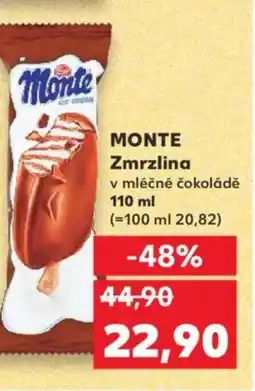 Kaufland MONTE Zmrzlina nabídka
