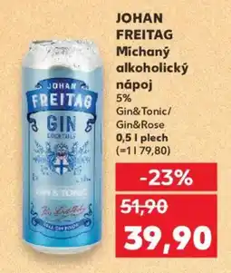 Kaufland JOHAN FREITAG Míchaný alkoholický nápoj nabídka