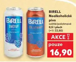 Kaufland BIRELL Nealkoholické pivo nabídka