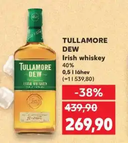 Kaufland TULLAMORE DEW Irish whiskey nabídka