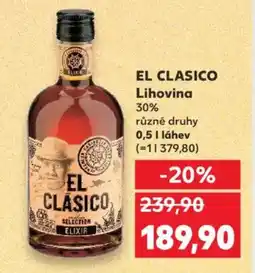 Kaufland EL CLÁSICO Lihovina nabídka