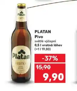 Kaufland PLATAN Pivo nabídka
