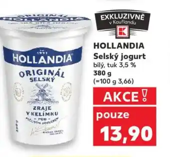 Kaufland HOLLANDIA Selský jogurt nabídka