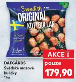 Kaufland DAFGÅRDS Švédské masové kuličky nabídka