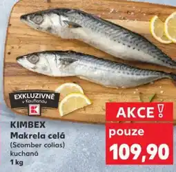 Kaufland KIMBEX Makrela celá nabídka