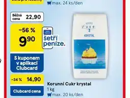 Tesco Cukr krystal nabídka