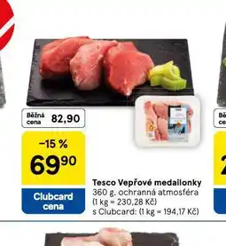 Tesco Vepřové medailonky nabídka