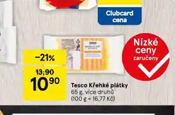 Tesco Křupavé plátky nabídka