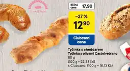 Tesco Tyčinka s cheddarem nabídka