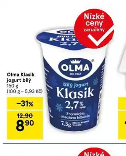 Tesco Olma klasik jogurt bílý nabídka