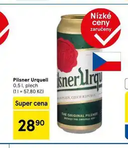 Tesco Pivo pilsner urquell nabídka