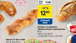 Tesco Tyčinka s olivami castelvetrano nabídka