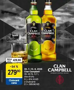 Tesco Clan campbell nabídka