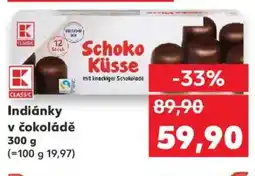 Kaufland Indiánky v čokoládě nabídka