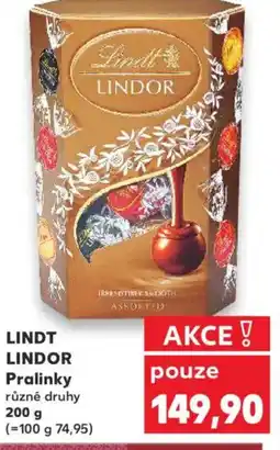 Kaufland LINDT Lindor Pralinky nabídka