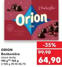 Kaufland ORION Bonboniéra nabídka