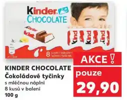 Kaufland KINDER Chocolate Čokoládové tyčinky nabídka