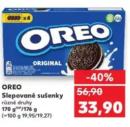 Kaufland OREO Slepované sušenky nabídka