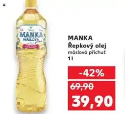 Kaufland MANKA Řepkový olej nabídka
