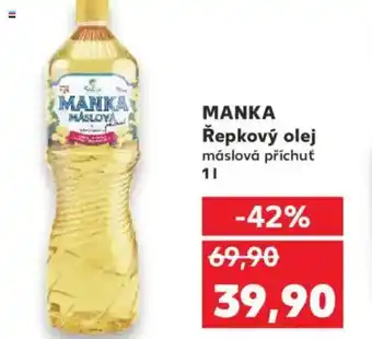 Kaufland MANKA Řepkový olej nabídka