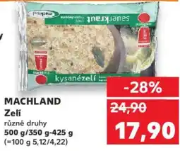 Kaufland MACHLAND Zeli nabídka