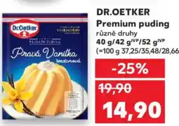 Kaufland DR.OETKER Premium puding nabídka