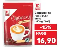 Kaufland Cappuccino nabídka