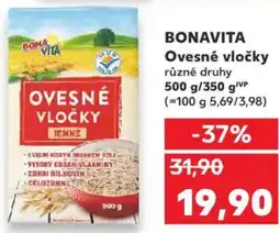 Kaufland BONAVITA Ovesné vločky nabídka